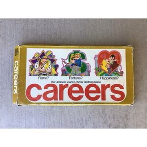 Vintage 1976 Parker Brothers Careers Board Game Complete